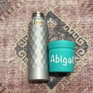 Personalized Abigail Water Bottles